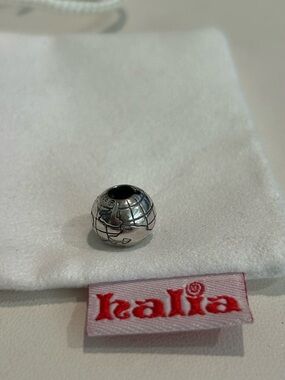 NEW Halia “Halia’s World” Charm - Sterling Silver